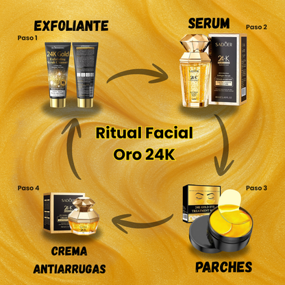 Rutina Completa Facial Oro 24K