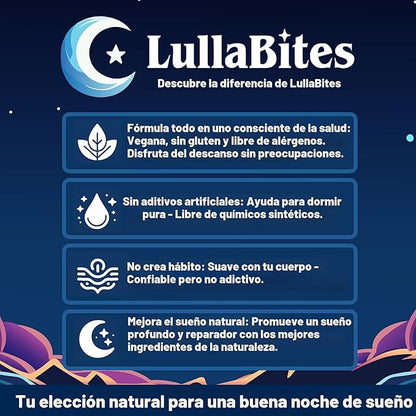 LullaBites – Gummies Naturales para tu Rutina Nocturna (60 unidades)