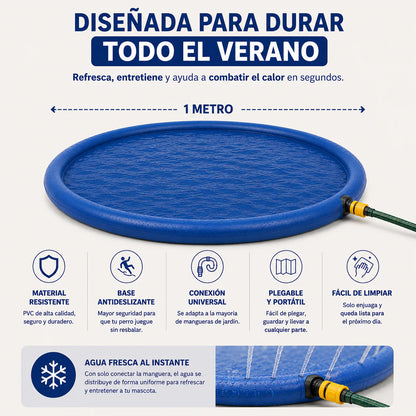 Alfombra aspersor mascotas