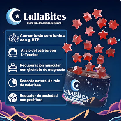 LullaBites – Gummies Naturales para tu Rutina Nocturna (60 unidades)