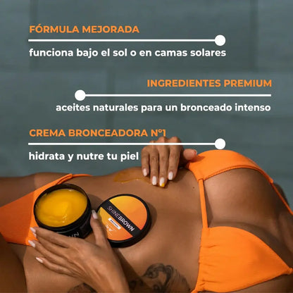 Shine Brown - CREMA BRONCEADORA INSTANTÁNEA